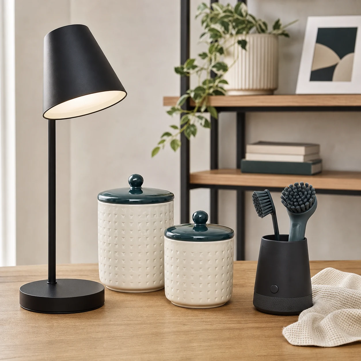 Everyday accessories arranged for VendoFaste